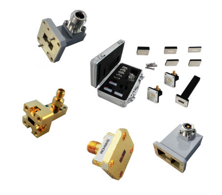 低挿入損失 高電源容量 広周波カバー RFマイクロ波システム用波導体部品