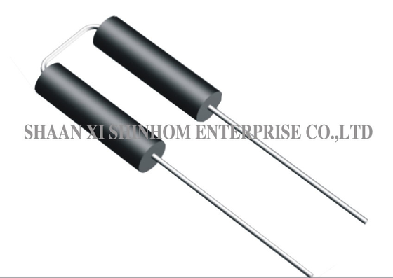 R6H Series Axial Wide Band Choke Coil Ferrite Bead Ni-Zn Ferrite for PC Board EMI/RFI Suppression