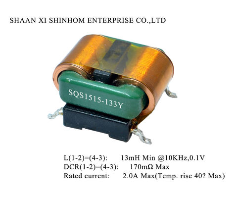 RoHS 250V横のSMDは共通モード チョークをろ過する