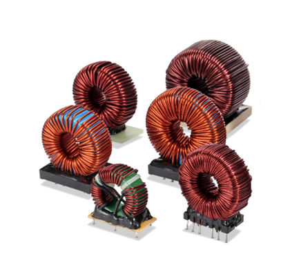共通モードEMIフィルタ円環形状力誘導器10kHz RoHS